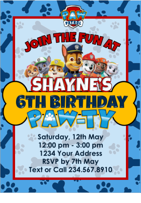 Paw Patrol Party Games and Ideas!