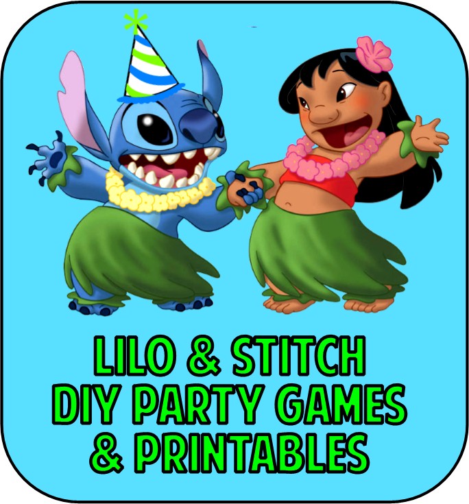 Lilo and Stitch Party Games &amp; Printable Party Supplies