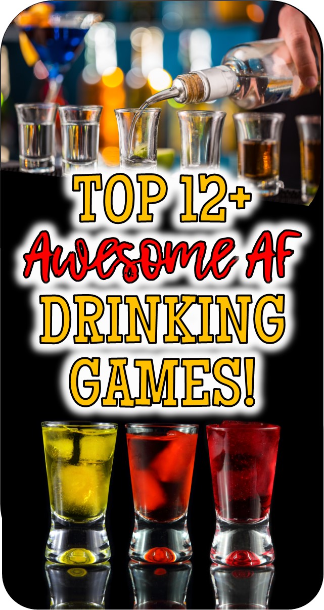 Top 12 Fun drinking Games For Parties!