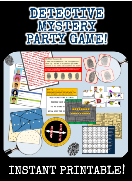 Free Printable Mystery Games Pdf | Free Printable