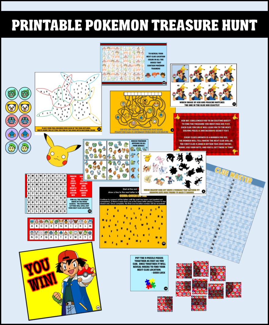 Top 12 Pokemon Party Games