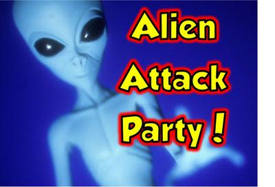 Alien Attack Party Fun