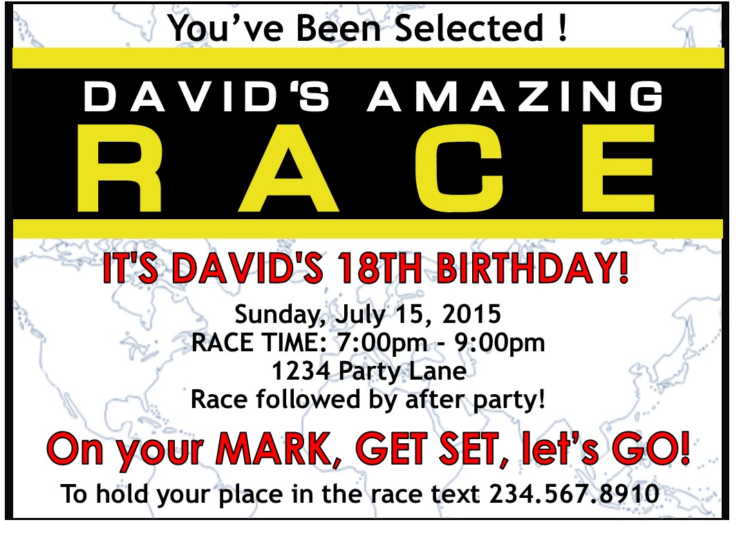 40th-birthday-ideas-amazing-race-birthday-invitation-templates