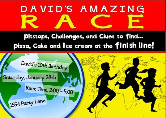 Amazing Race Invitations Slubne Suknie Info