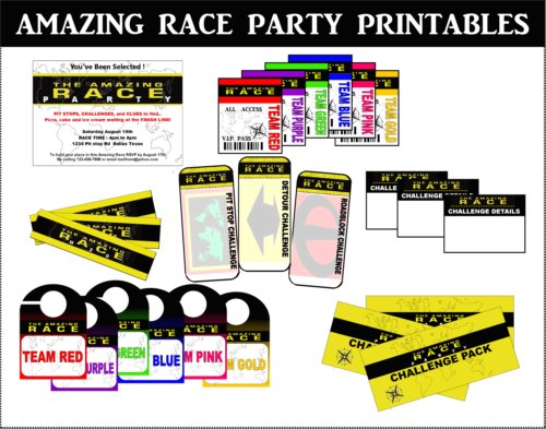 Share Your Amazing Race Party Pit Stop Ideas! Share Your Amazing Race Party Pit Stop Ideas!