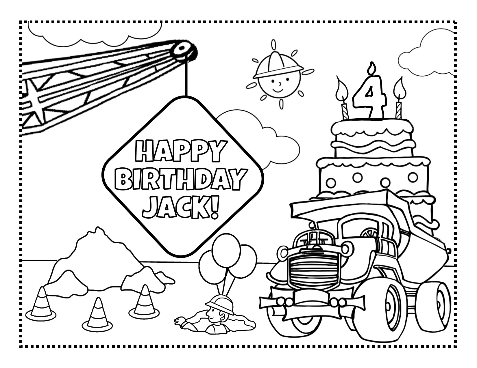 Construction Party Printables Construction Party Printables