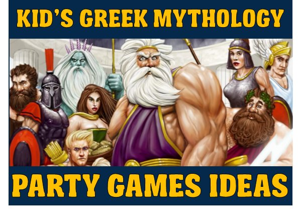 Awesome Greek Mythology Party Games for kids and tweens!