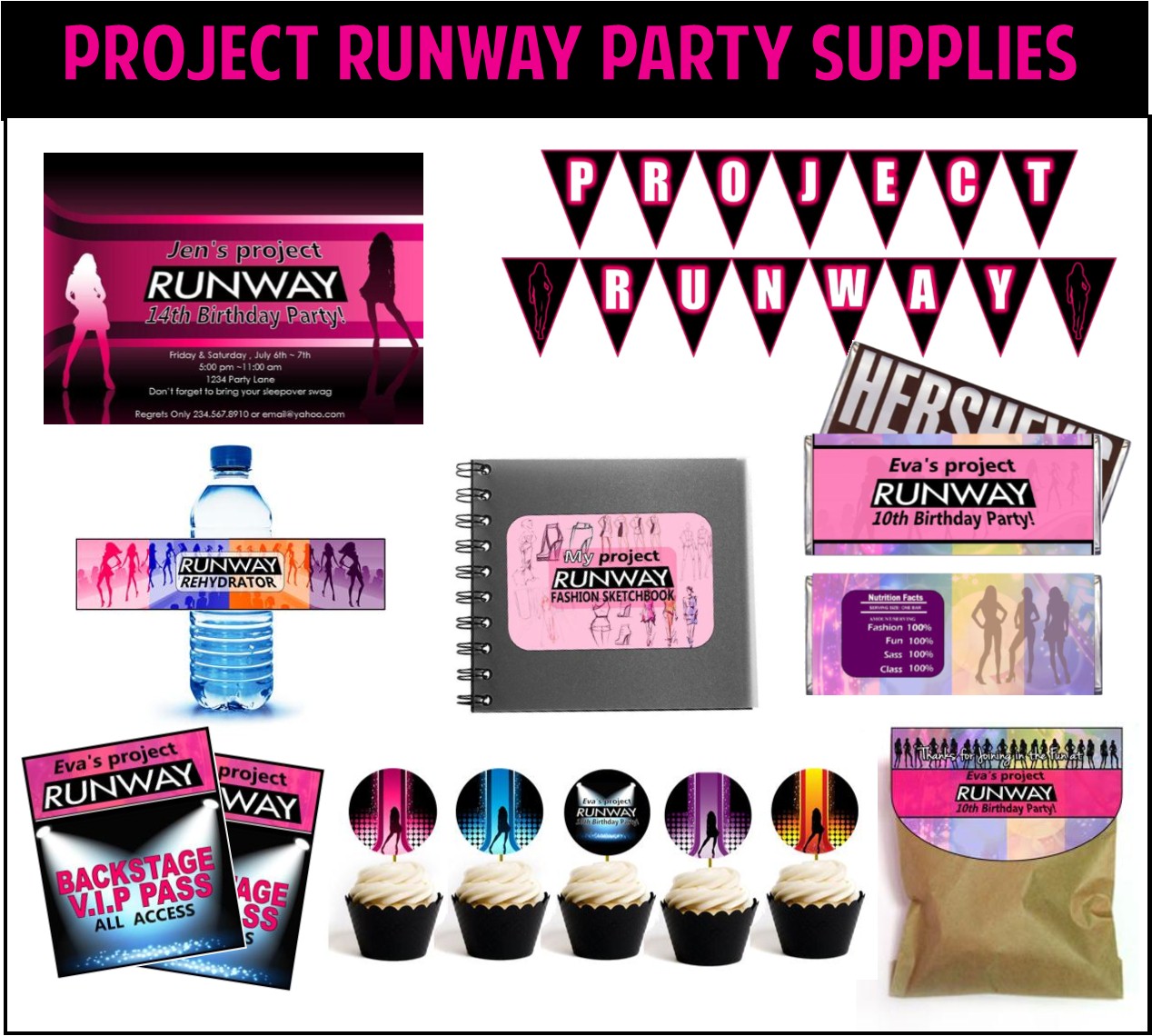 Project Runway Party Ideas for throwing an AWESOME fashion Party!