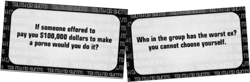 Truth Or Shots Fun Drinking Game Printable Cards