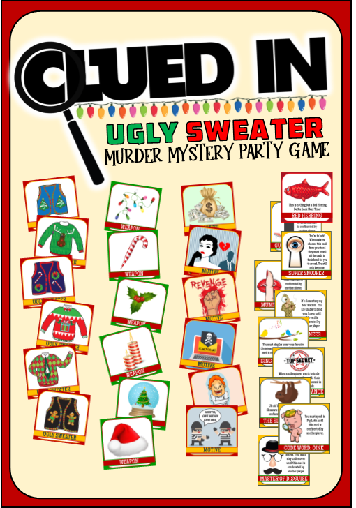 Download a printable MURDER MYSTERY PARTY GAME now ...