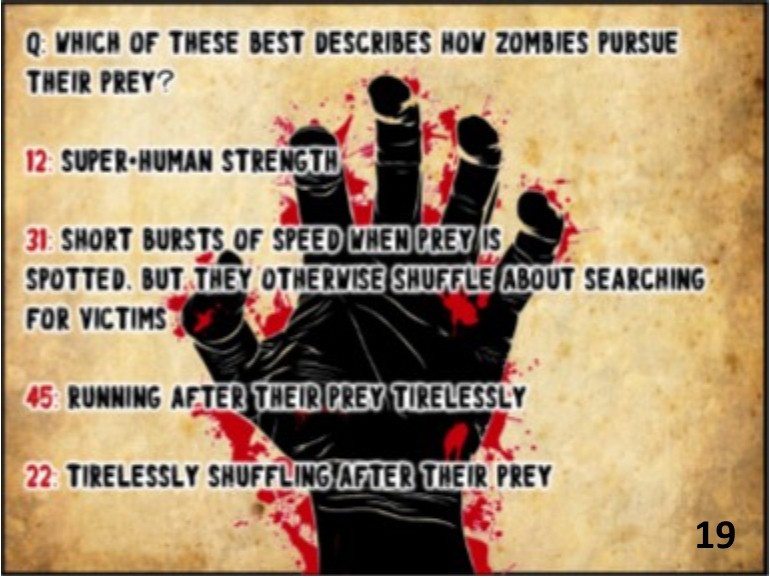 Zombie Apocalypse Game Printable Scavenger Hunt for your Zombie Party!