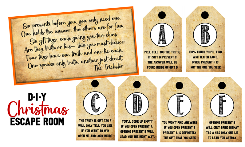 Diy Christmas Escape Room Plan Step By Step Instructions