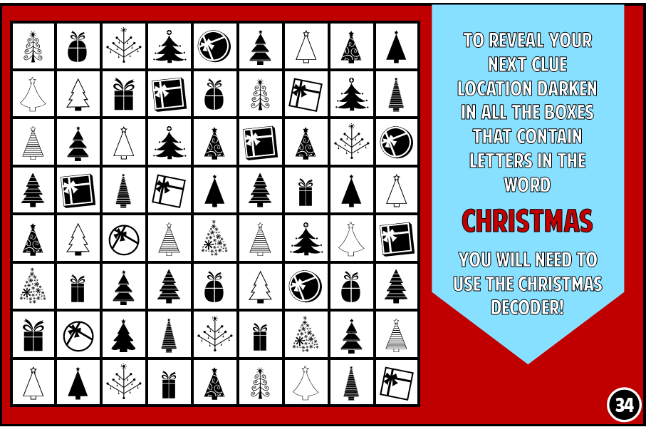 Chessgames Holiday Present Hunt: Clues Page