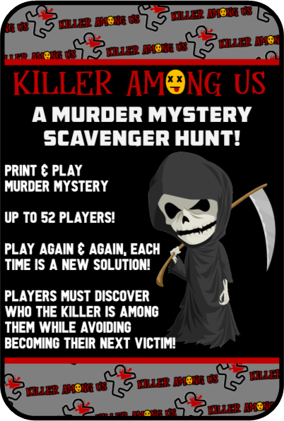 AMONG US Who Dunnit Murder Mystery! 