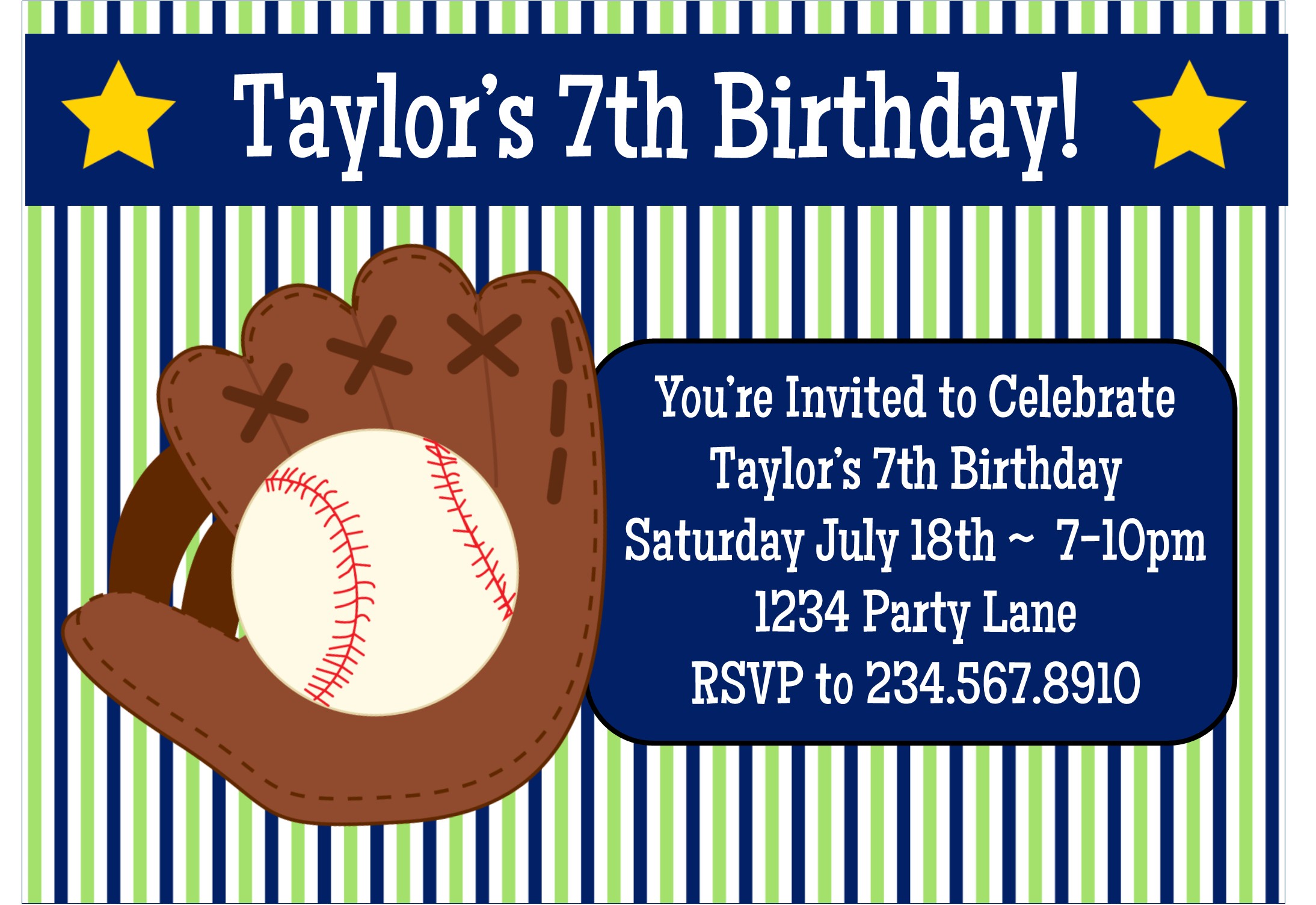 Baseball Birthday Party Game Ideas & Printables