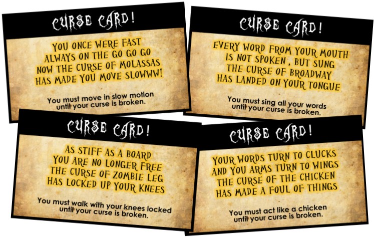 Curses!, Board Game