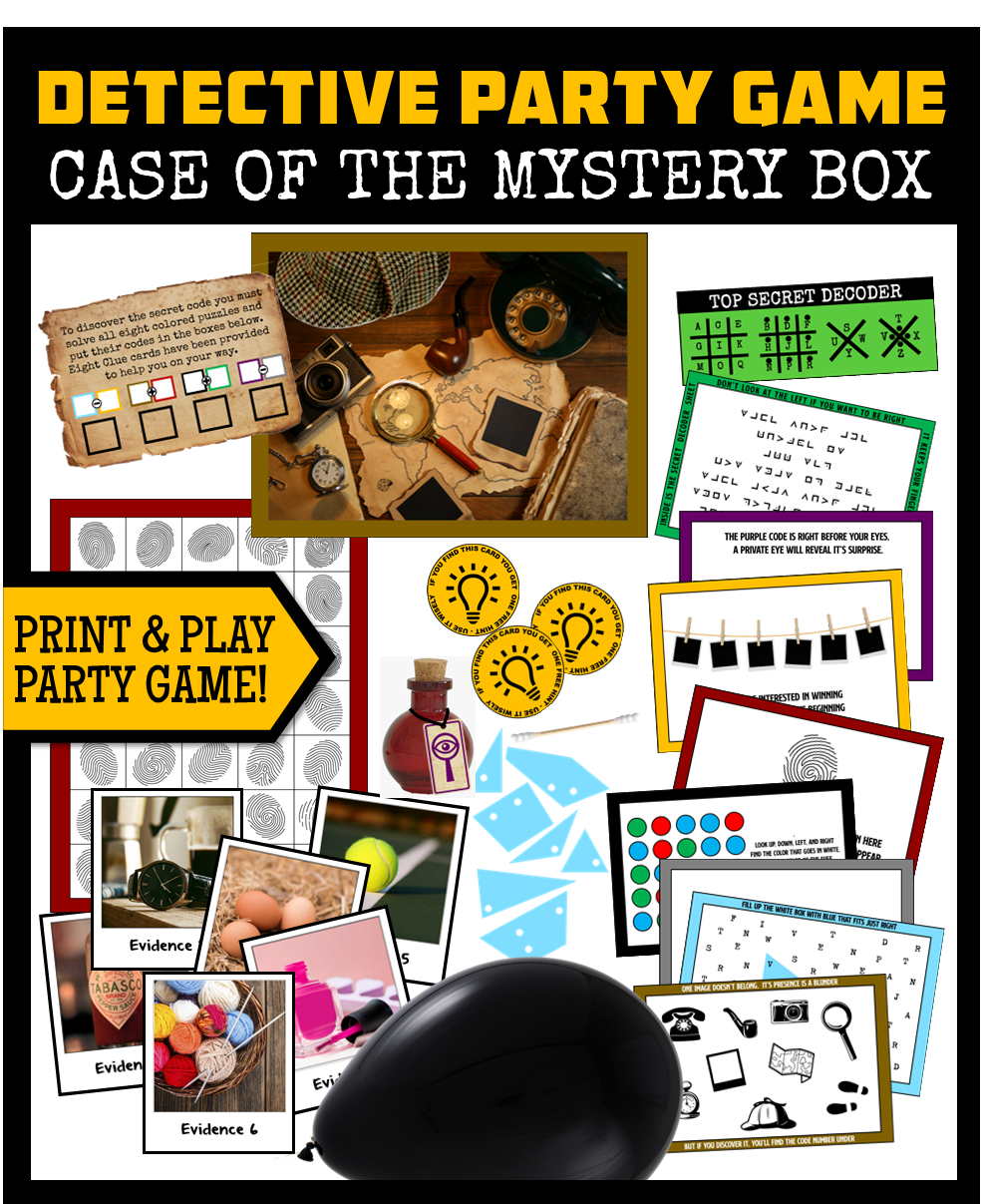 Free Printable Mystery Games For 6 Players