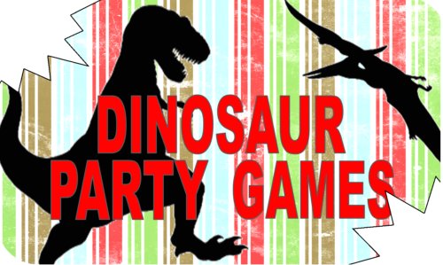 Party Game Feed the Trex Printable Game Dinosaur Birthday 