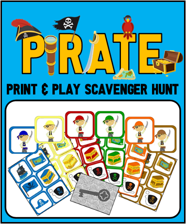 Pirate Birthday Games Activities Puzzles Mazes - FUN!