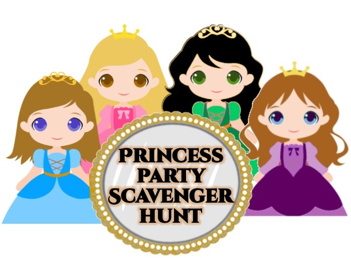 adult scavenger hunt clipart