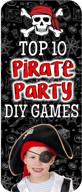 Party Games for Boys Pin the Patch on the Pirate Printable 