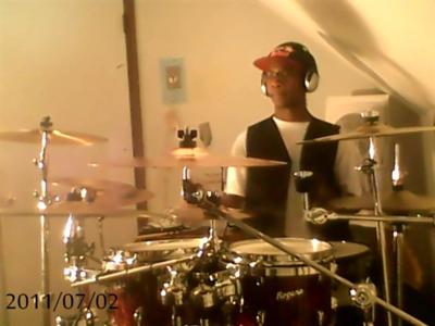 Myself on the Drums.