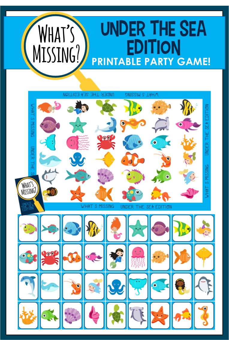 Little Mermaid Games for Birthday Parties