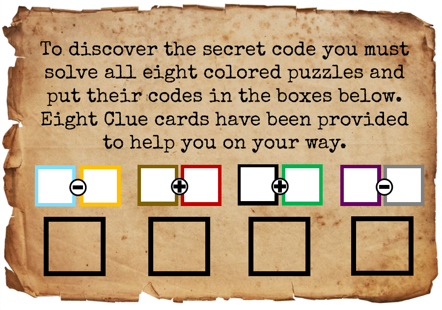 Clue Cards: Miniature Escape Room Games by Clue Cards - The