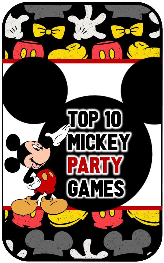 Mickey Mouse Birthday Cups, Mickey Mouse Party Box