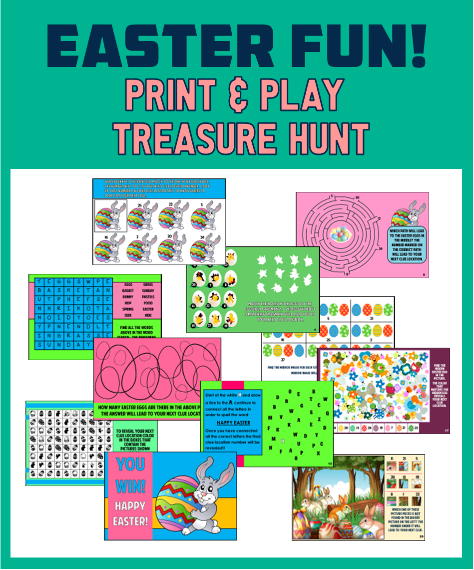 Printable Easter Treasure Hunt