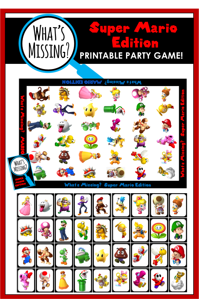 Top 10 Mario Birthday Party Games