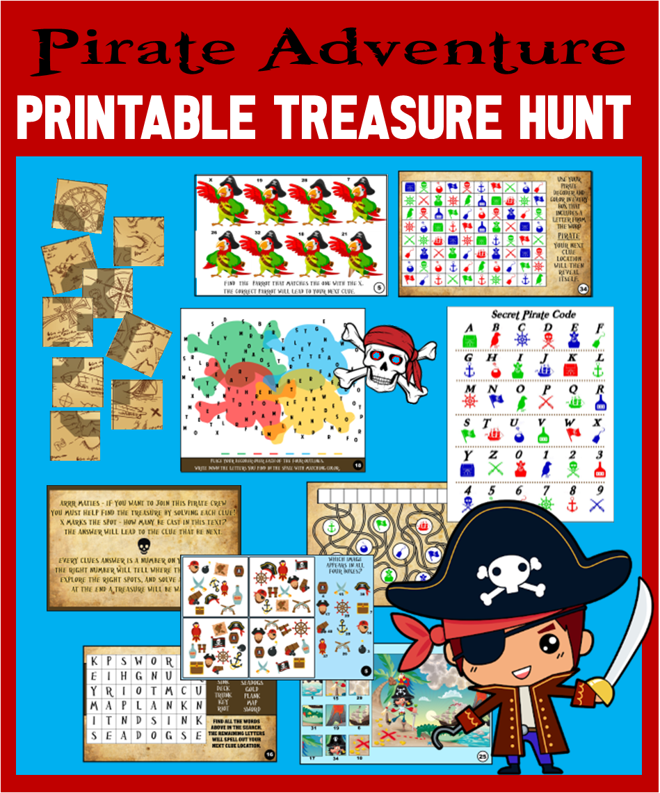 Pirate Board Game Download pdf For Kids